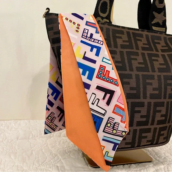 Zucca Printed Twilly - Picture 2 of 2